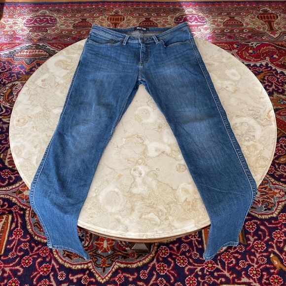 DU/ER Fireside Denim Girlfriend Jean - Lakeshore Flannel Lined - Picture 5 of 12